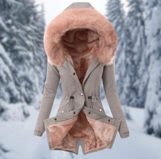Baumwolljacke mit Kapuze