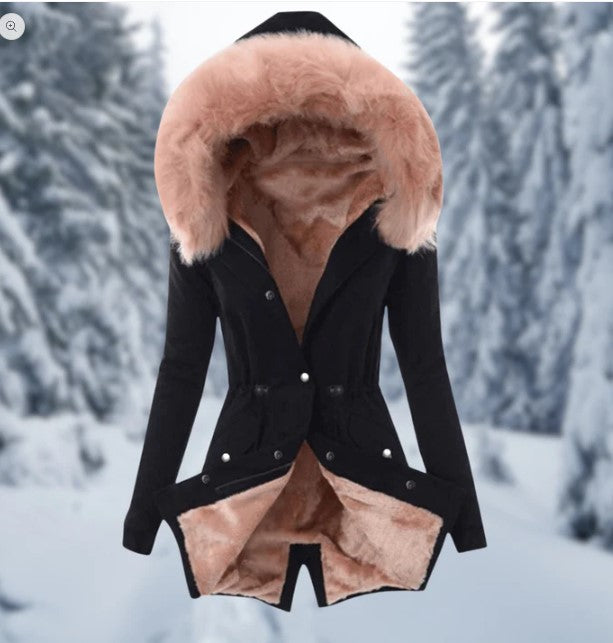 Baumwolljacke mit Kapuze