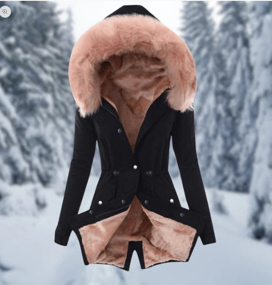 Baumwolljacke mit Kapuze
